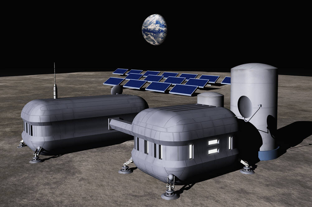 Probabilistic Risk Assessment of a Lunar Base Station