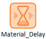 Material Delay Element